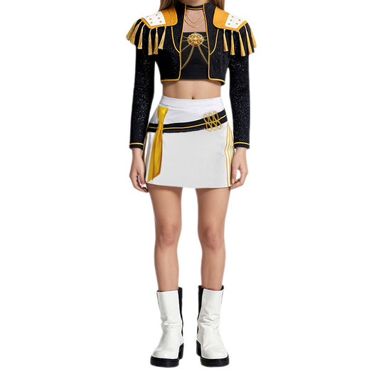 Kpop Mira Costume Golden Party Dress Up Outfit Halloween Cotume