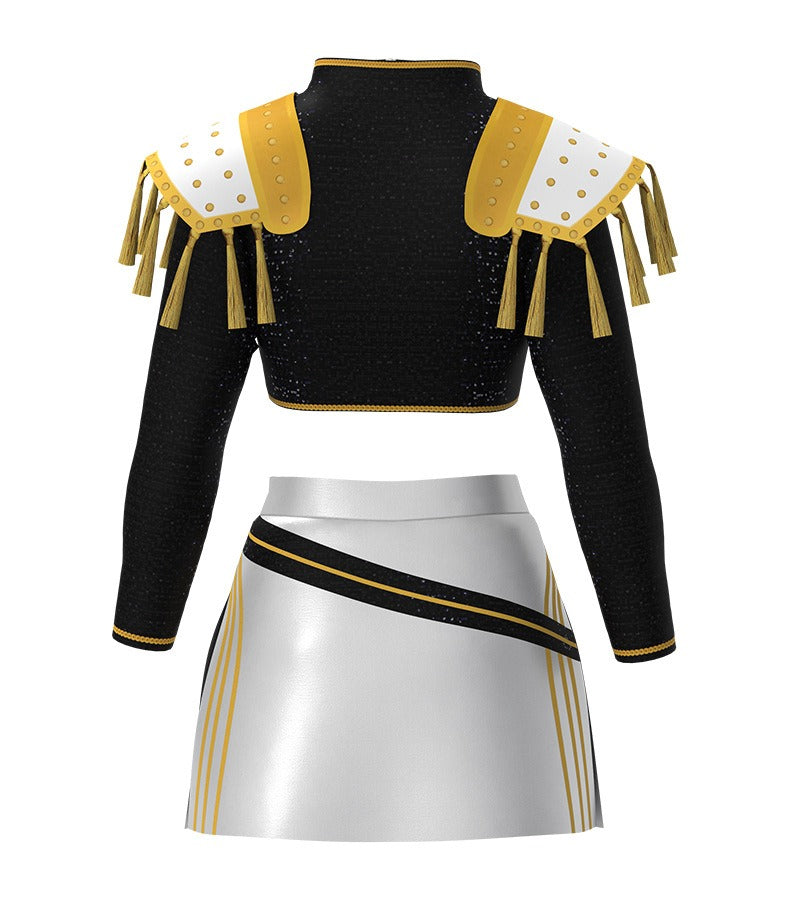 Kpop Mira Costume Golden Party Dress Up Outfit Halloween Cotume